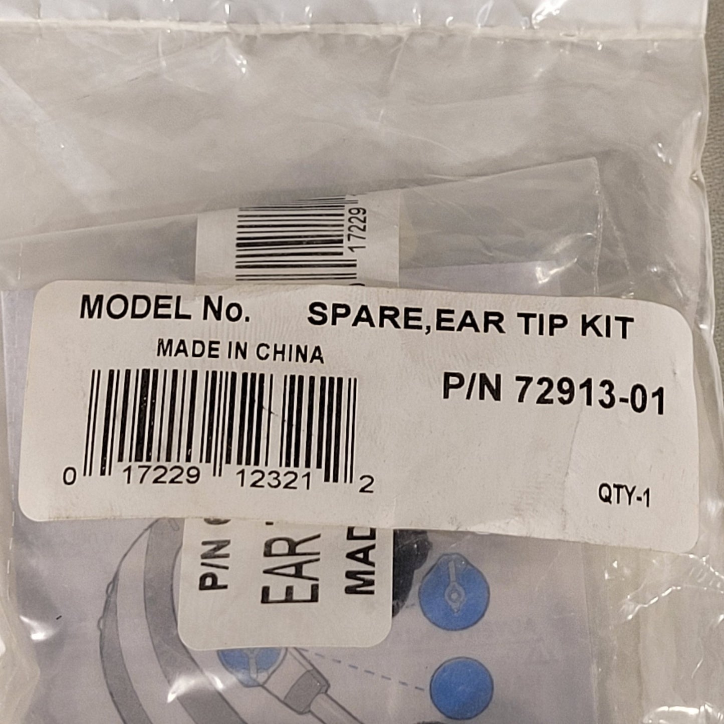 Plantronics 72913-01 Spare Ear Tip Kit 3 Gel and 3 Foam tips