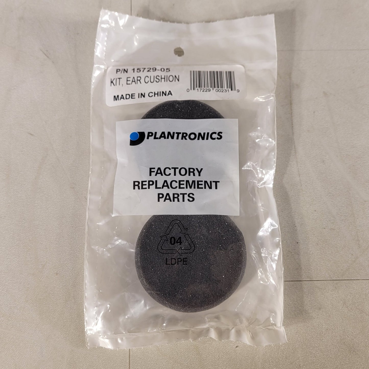 Plantronics 15729-05 Foam Ear Cushion Kit Factory Replacement Parts