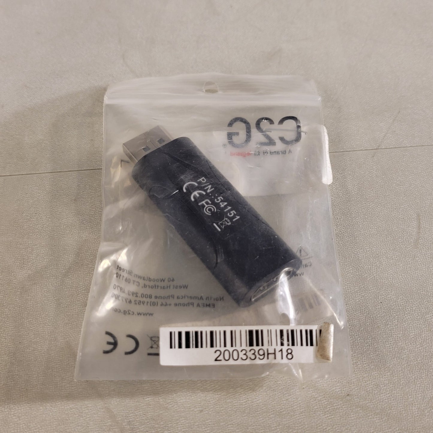 C2G 54151 Display Port to HDMI Active To Passive Converter Adapter 2.6" Pen