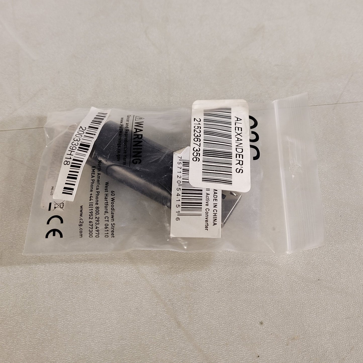 C2G 54151 Display Port to HDMI Active To Passive Converter Adapter 2.6" Pen