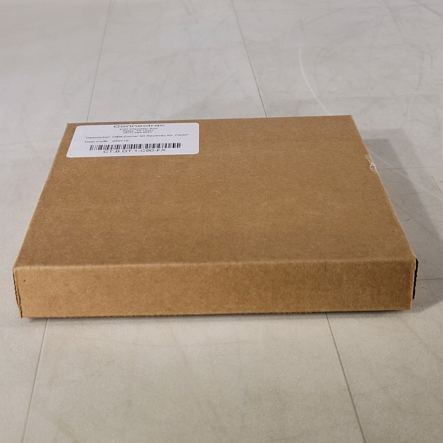 Connectrac CT.B.DT.1-C90-FX Datatrac Corner 90 Degree Raceway Kit FX/XP