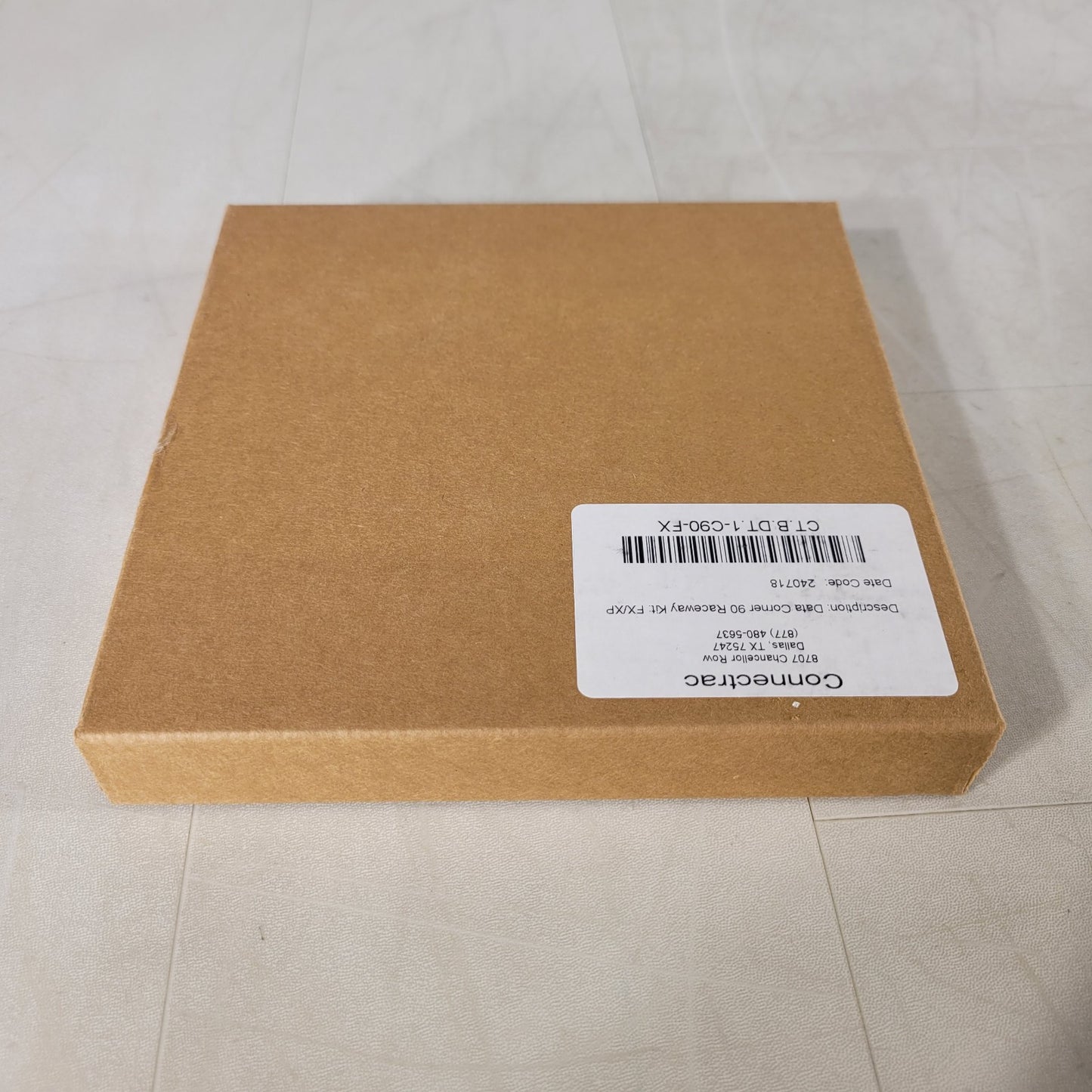 Connectrac CT.B.DT.1-C90-FX Datatrac Corner 90 Degree Raceway Kit FX/XP