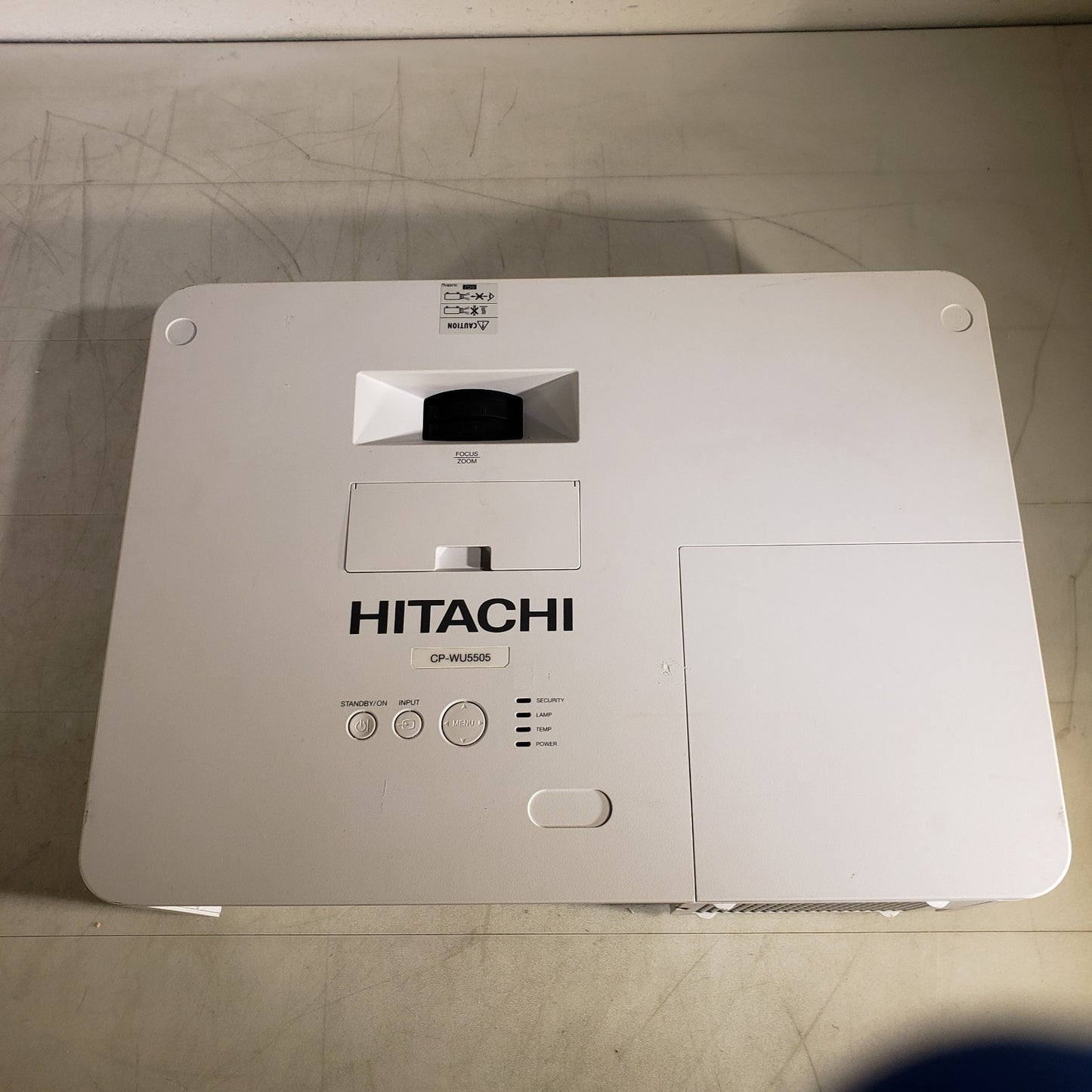 Hitachi CP-WU5505 1920 x 1200 Resolution Projector CP-WU5505GF 600 Lamp Hours
