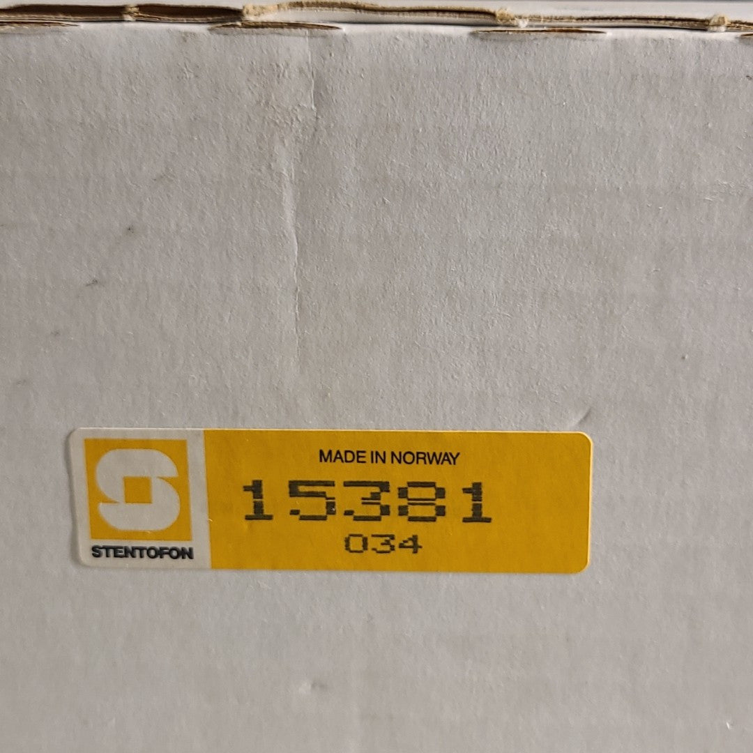 Stentofon 15381 Wall Substation Full Number Key Pad Vintage Security System