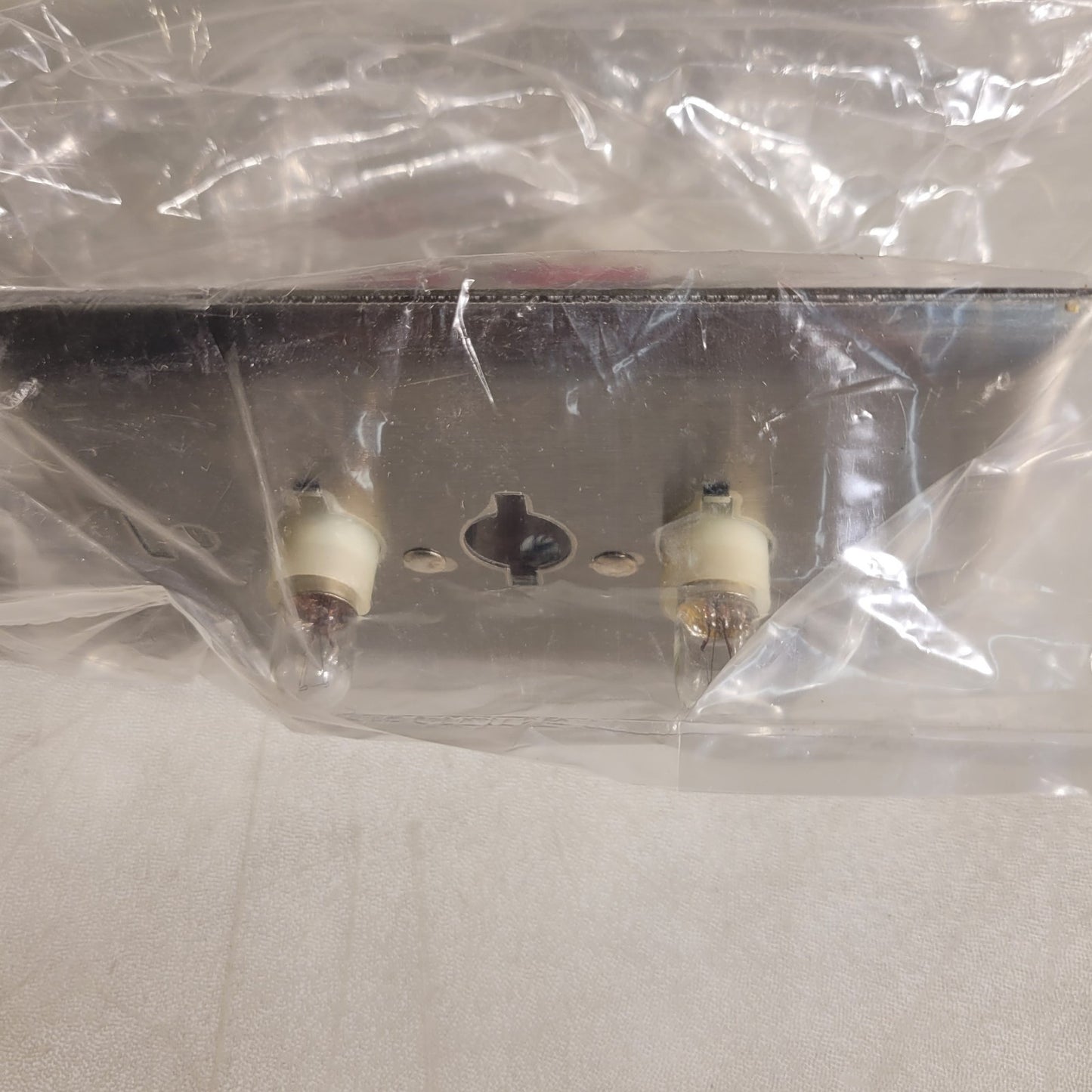 Fisher Berkeley HZO-20 Call Light B02766-21 Rev F Stainless Steel Plate HZ0-20