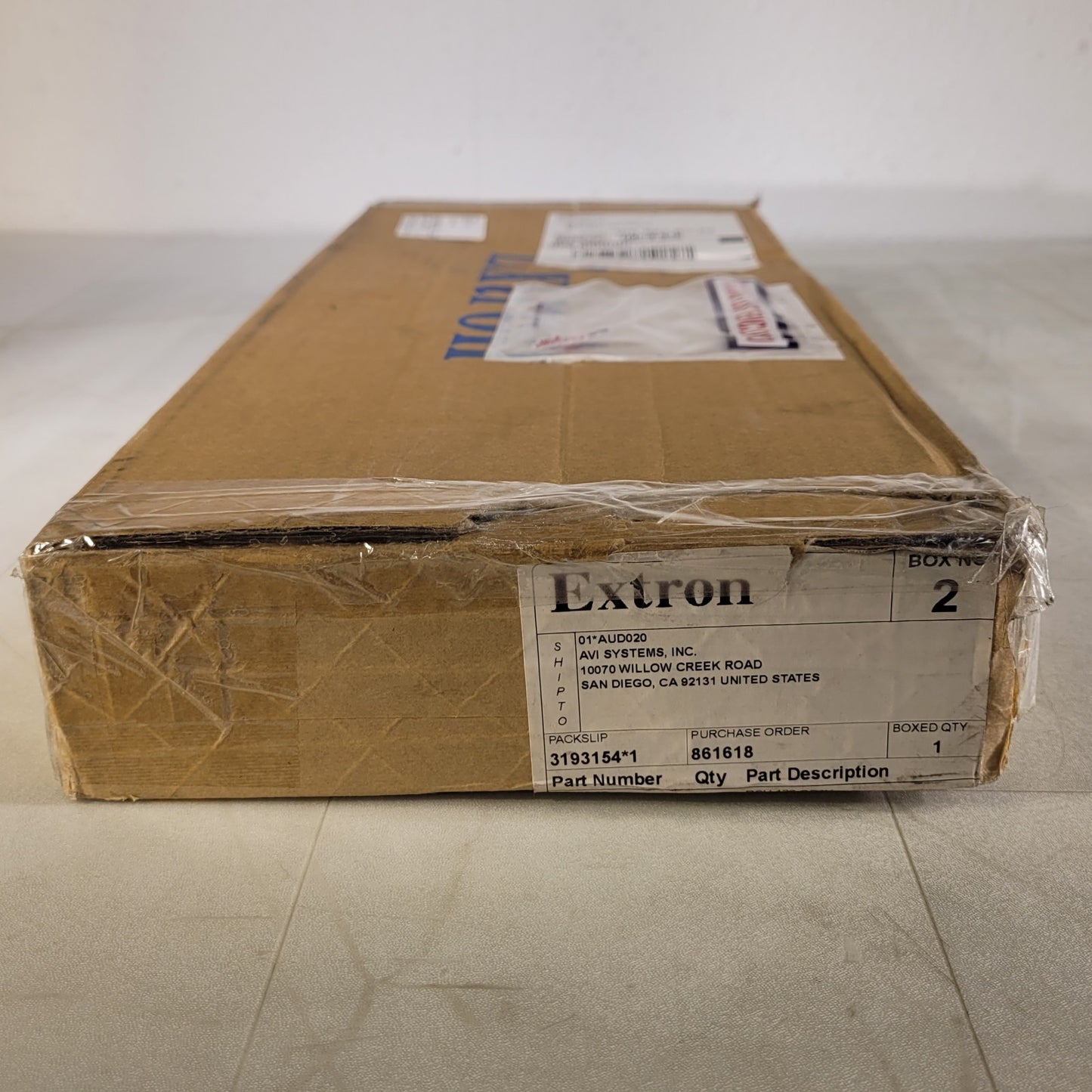Extron 60-190-10 RSU 126 Universal Rack Shelf Kit for 6" Deep Products Gray