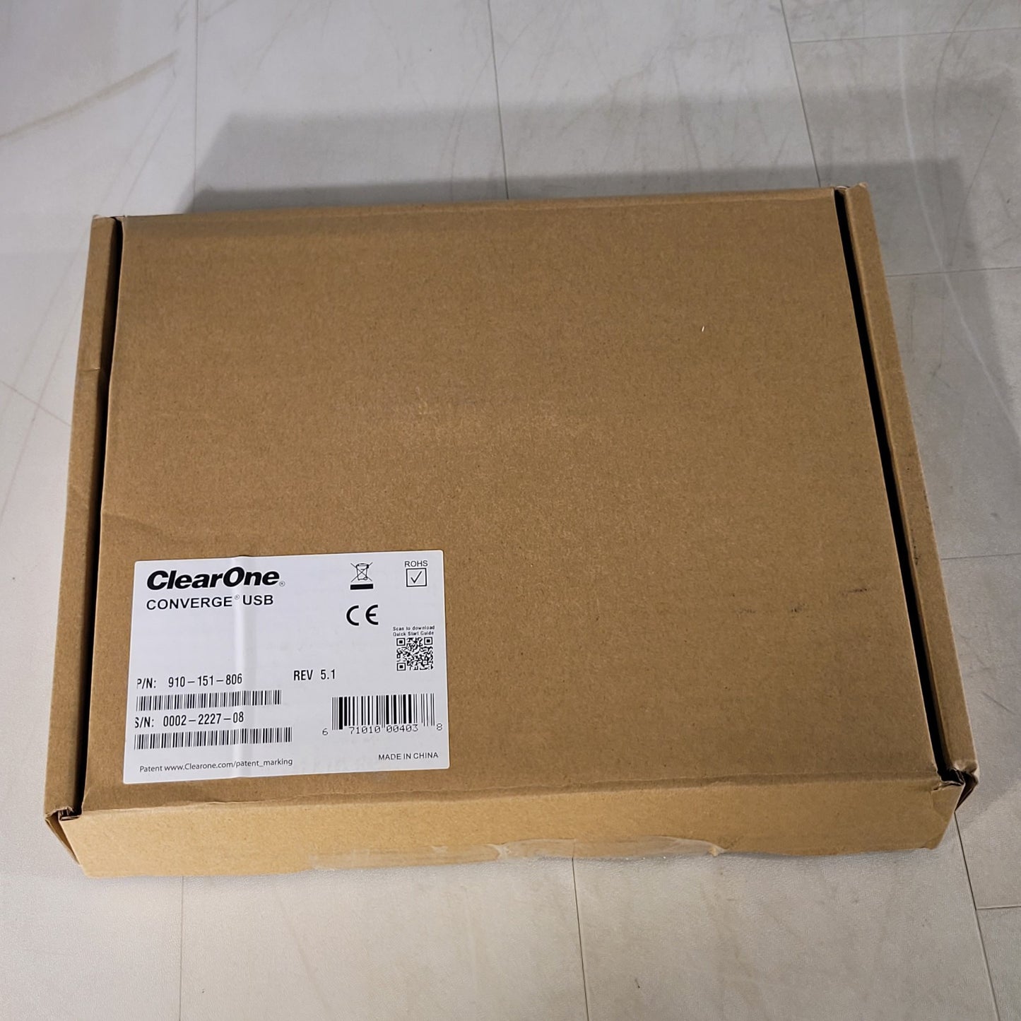 ClearOne 910-151-806 USB Audio Interface for Convergence Pro and Sr Products