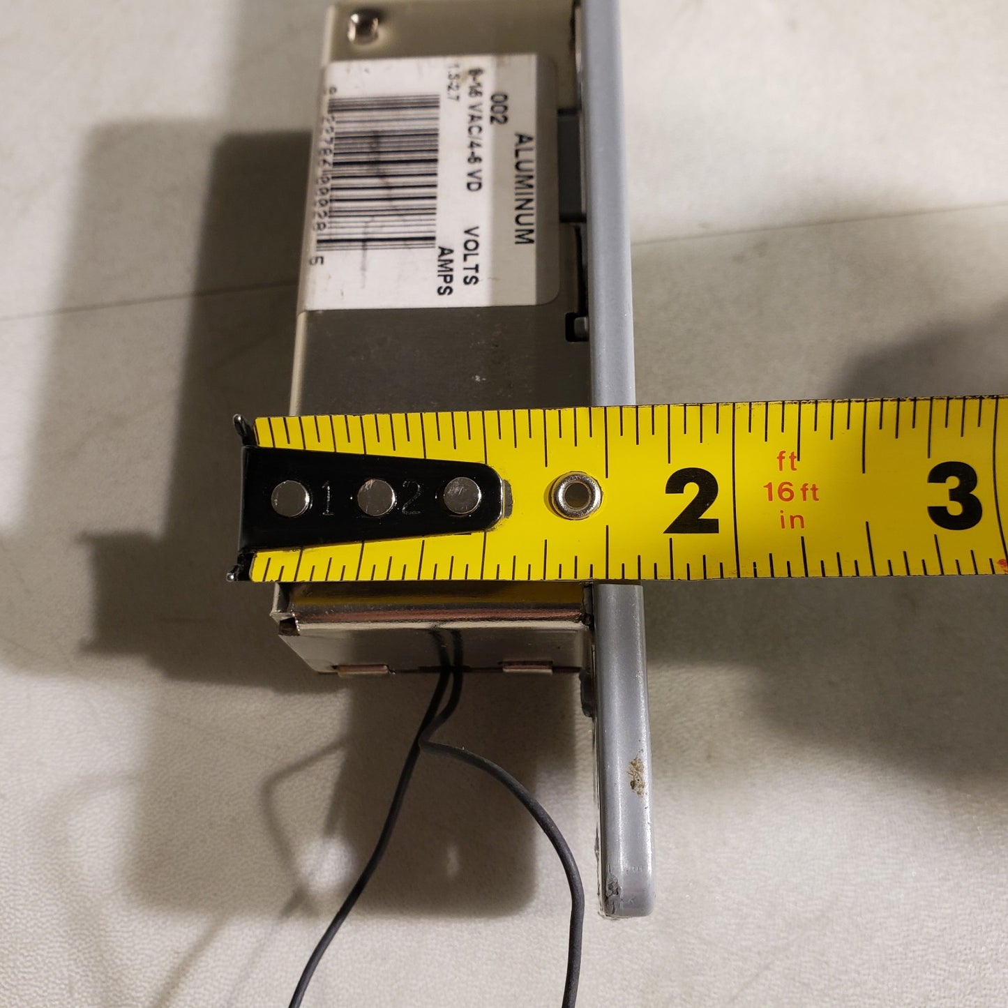 Trine 002 Aluminum Door Strike 8" X 1-5/8" X 1-1/2 8-16 VAC/4-6 VD 822786000285