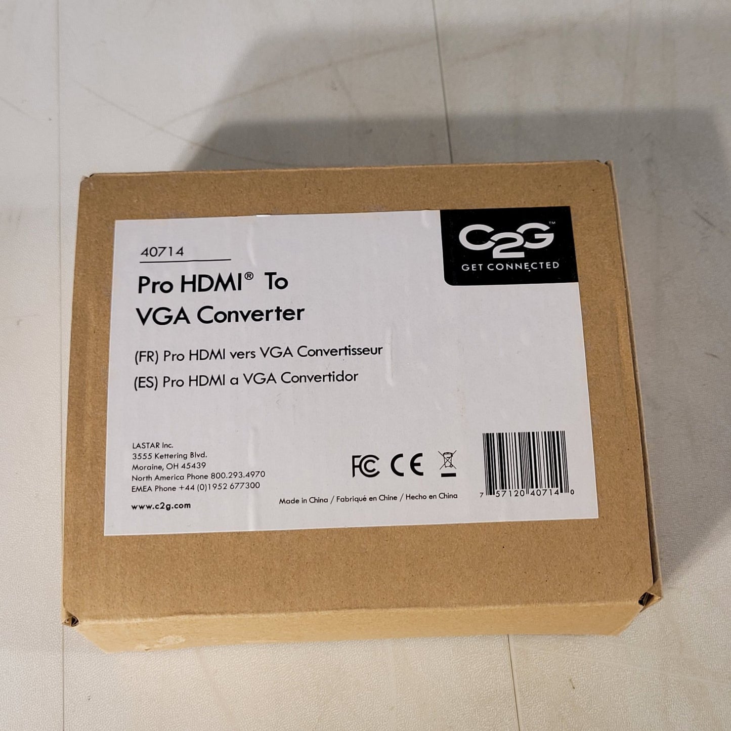 C2G 40714 Pro HDMI to VGA Converter connects new computers to Older Displays