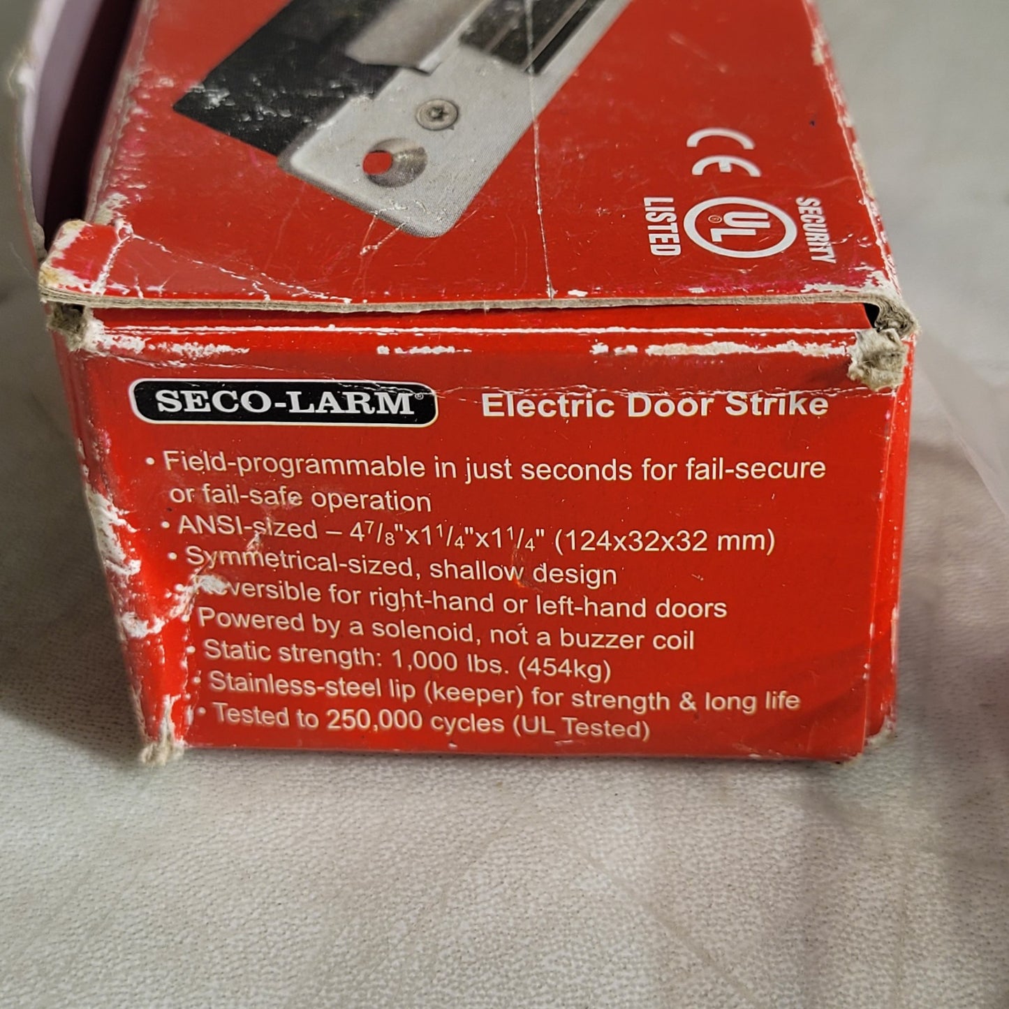 Seco-Larm SD-995C24 Electric Door Strike Fail Safe Ot Fail Secure 24VAC