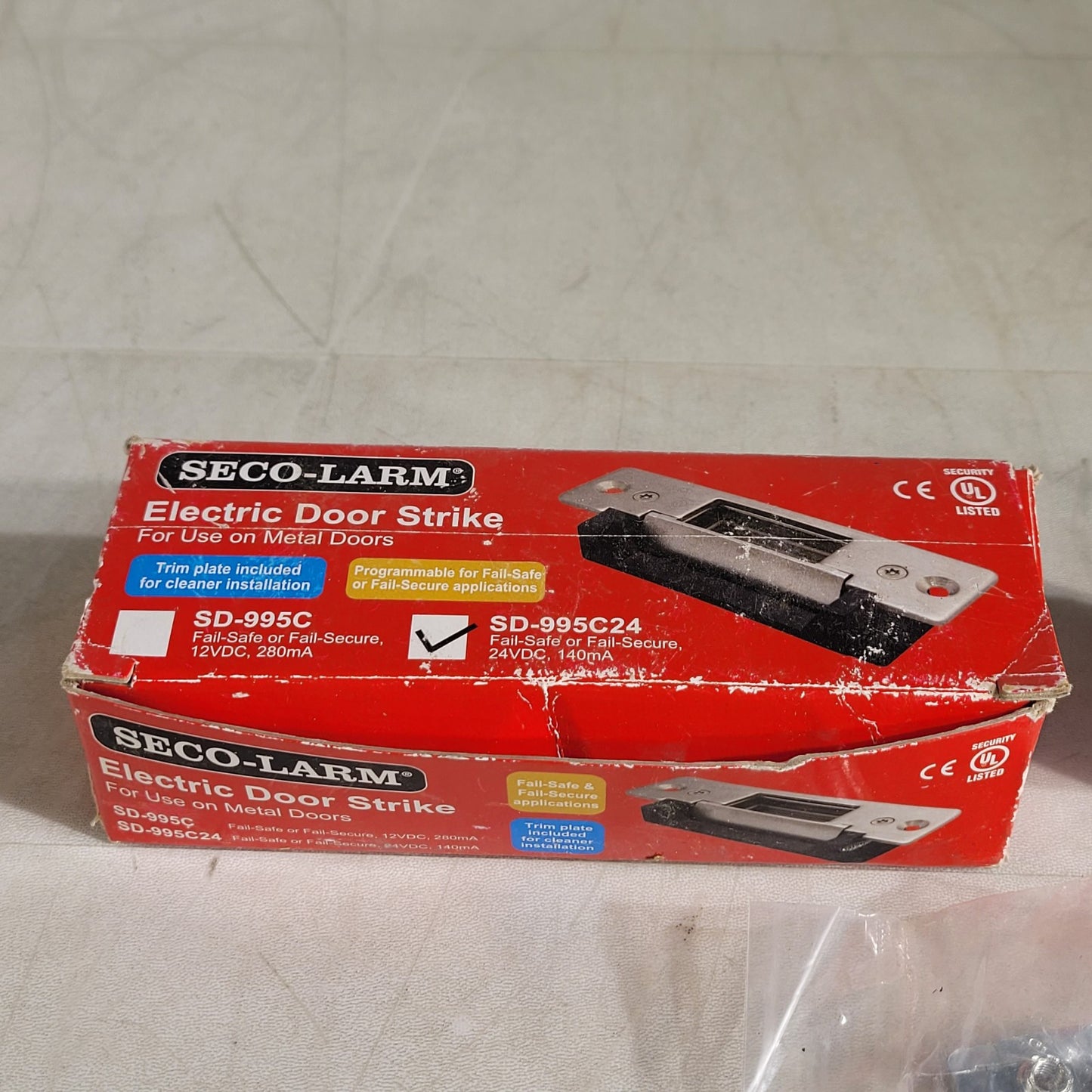 Seco-Larm SD-995C24 Electric Door Strike Fail Safe Ot Fail Secure 24VAC