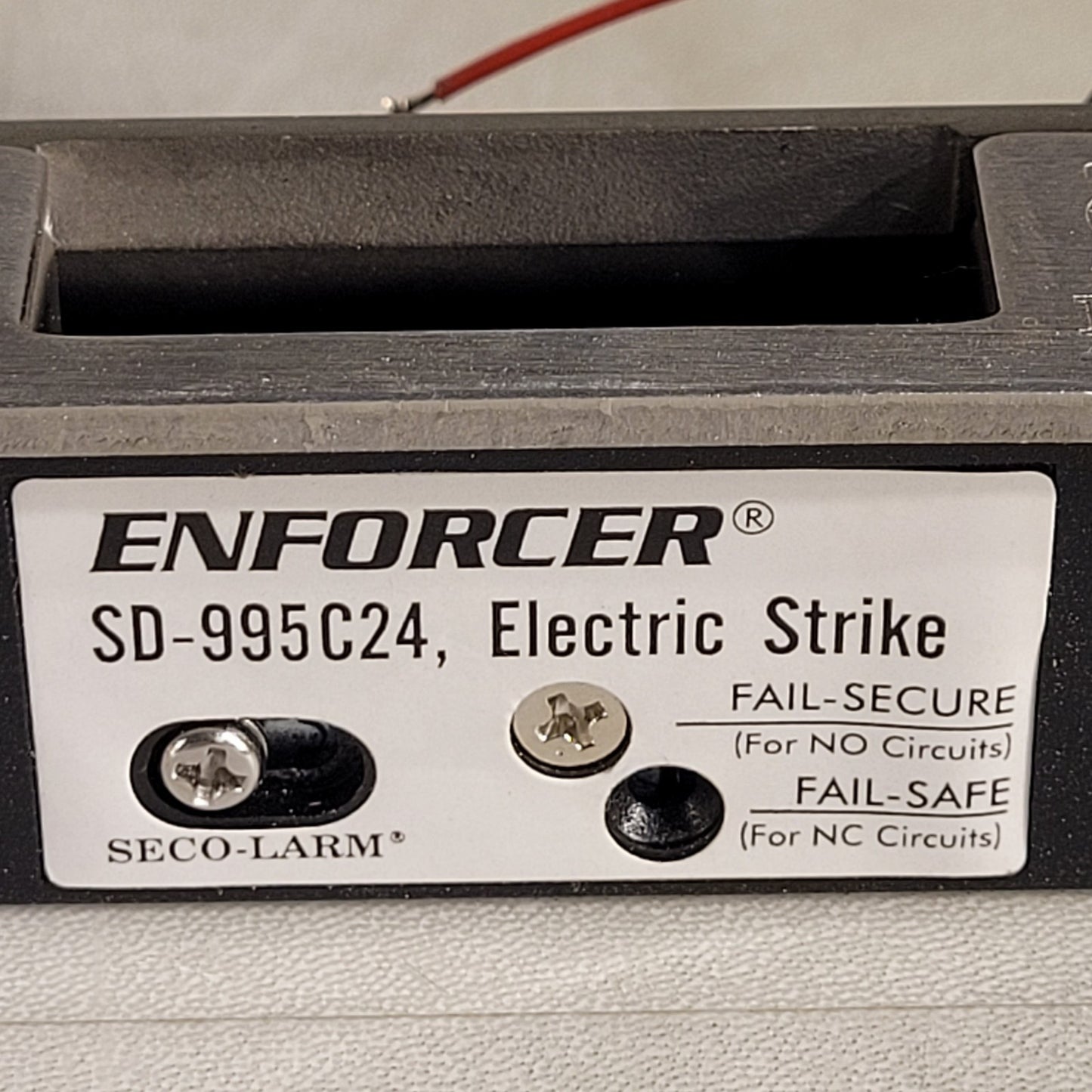 Seco-Larm SD-995C24 Electric Door Strike Fail Safe Ot Fail Secure 24VAC