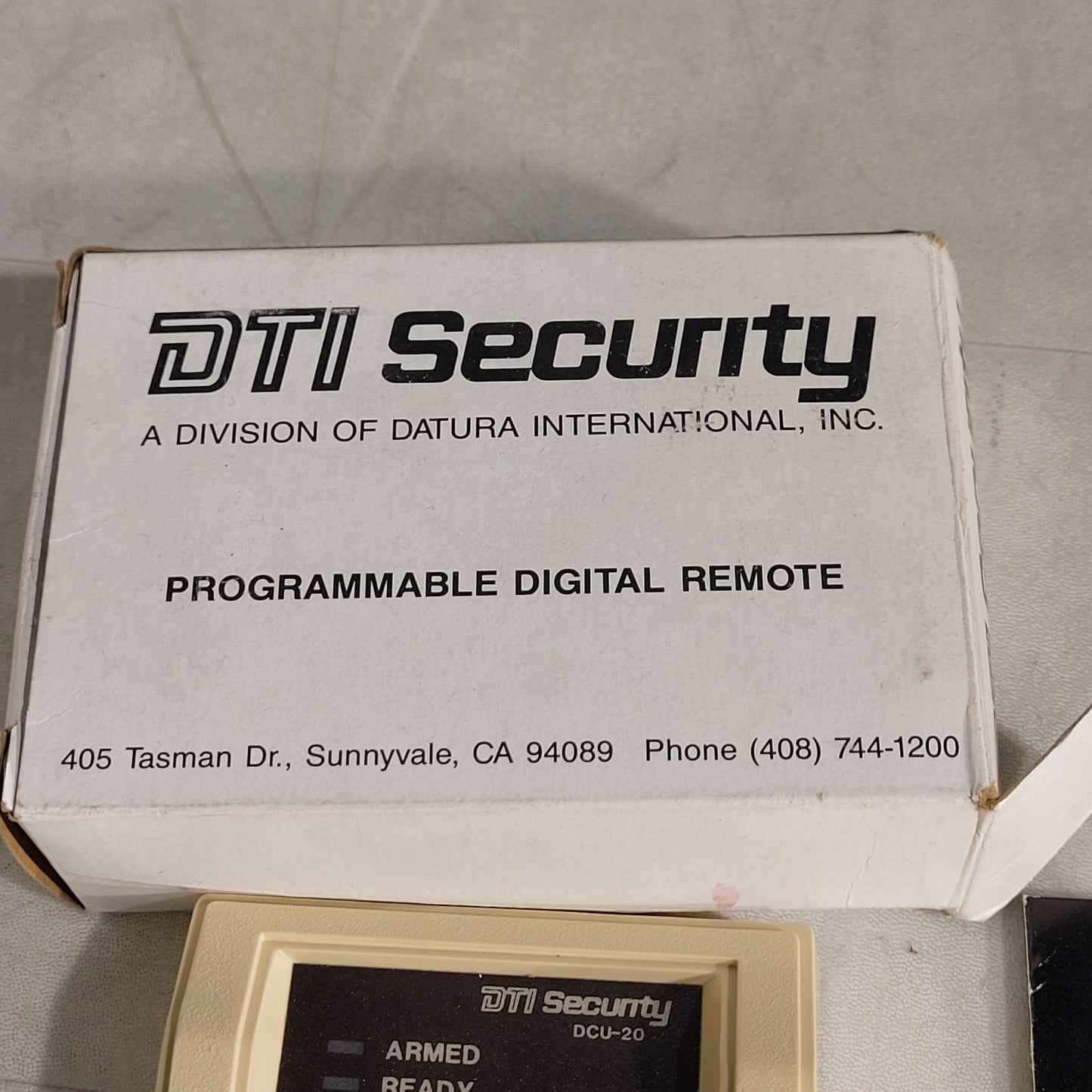DTI Security DCU-20 Programmable Digial Remote Control Key Pad