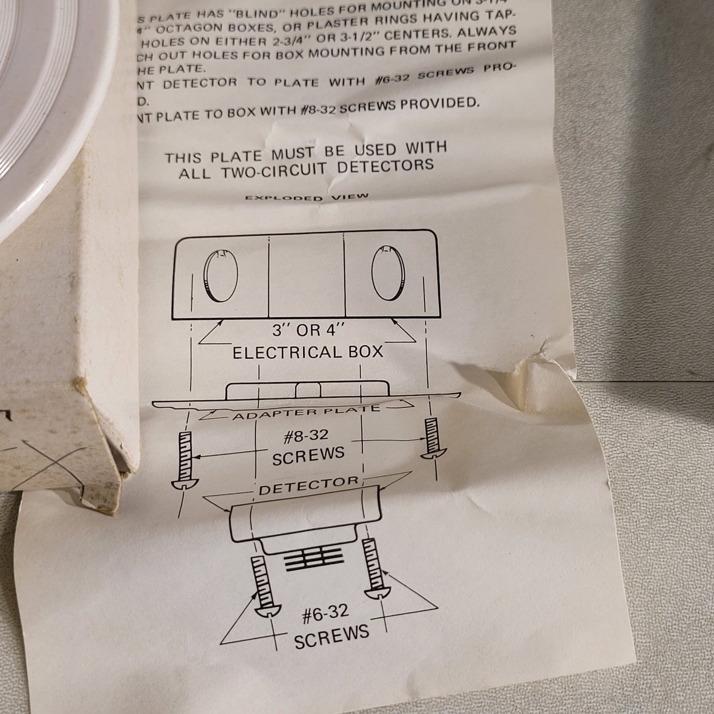 Simplex 4266-135 Heat Detector For Fire Alarm Systems 477-007 Temp Rating 135°