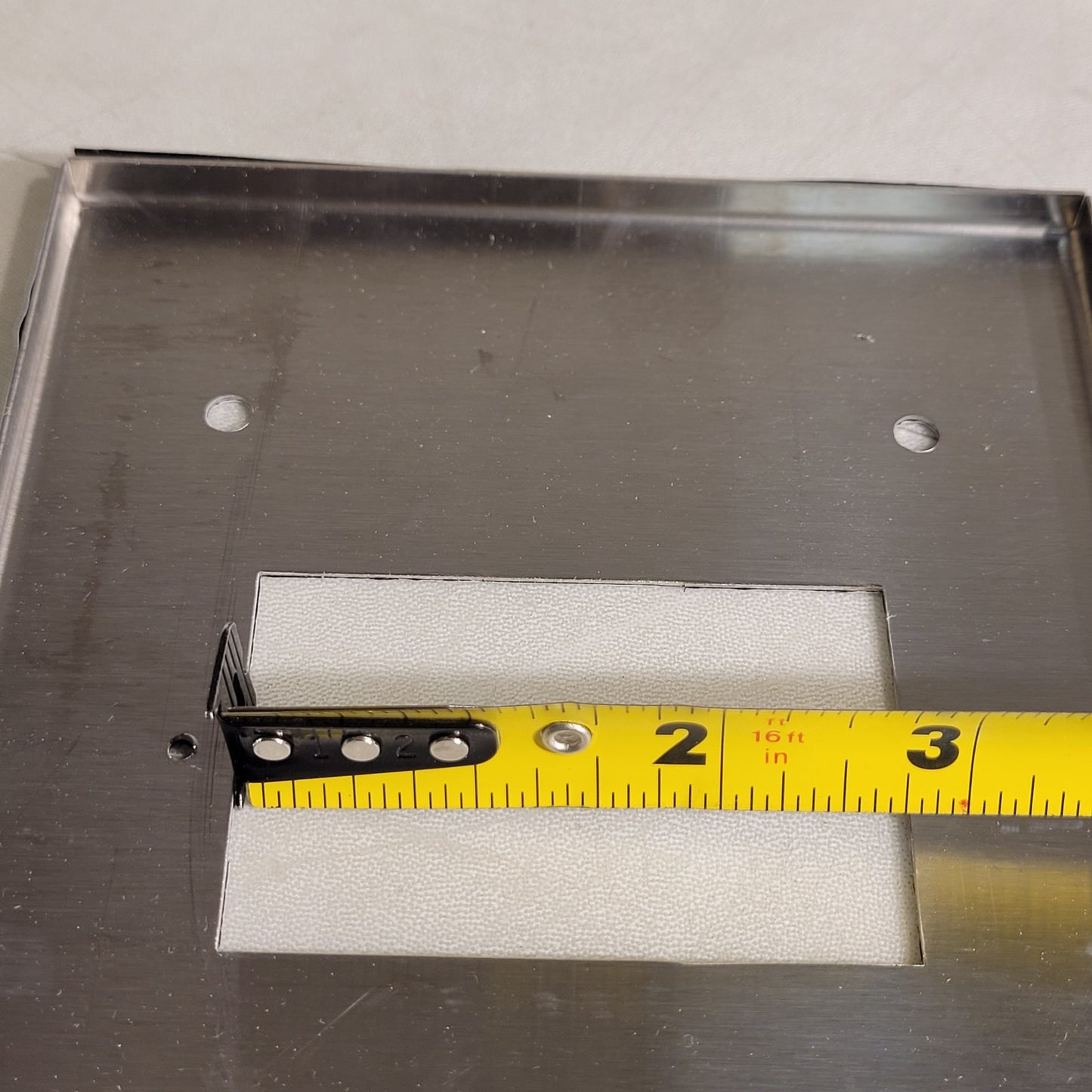 Fisher Berkeley FA-321 Face Plate Stainless Steel B00046-02 Rev B