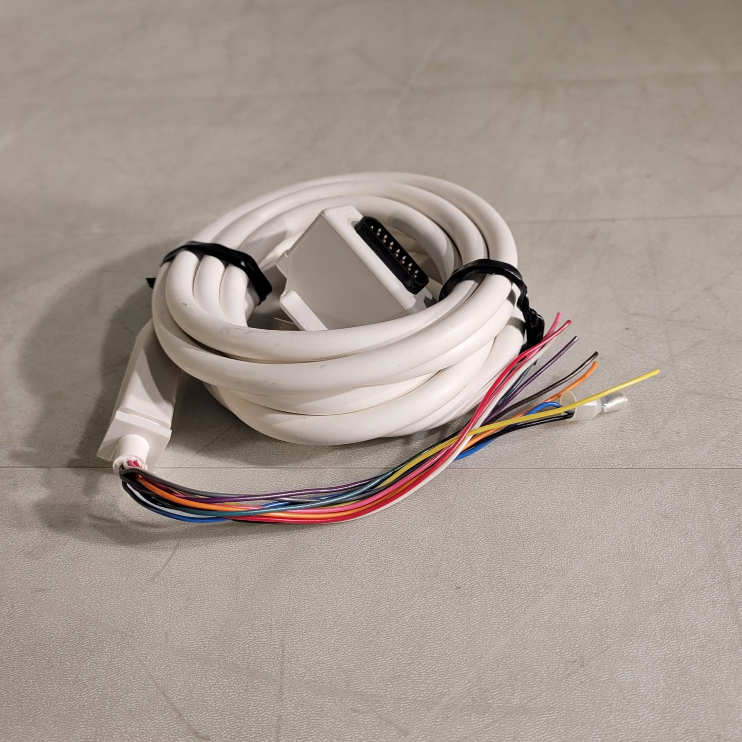 DA-15 Male Wired Cable Silicone Jacketed 11-Pin Wire for Human Use Applications