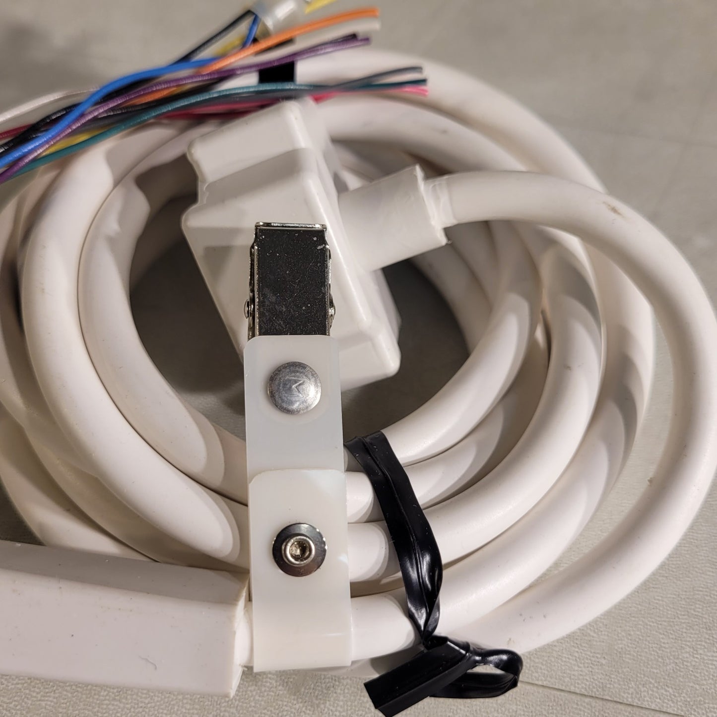 DA-15 Male Wired Cable Silicone Jacketed 11-Pin Wire for Human Use Applications