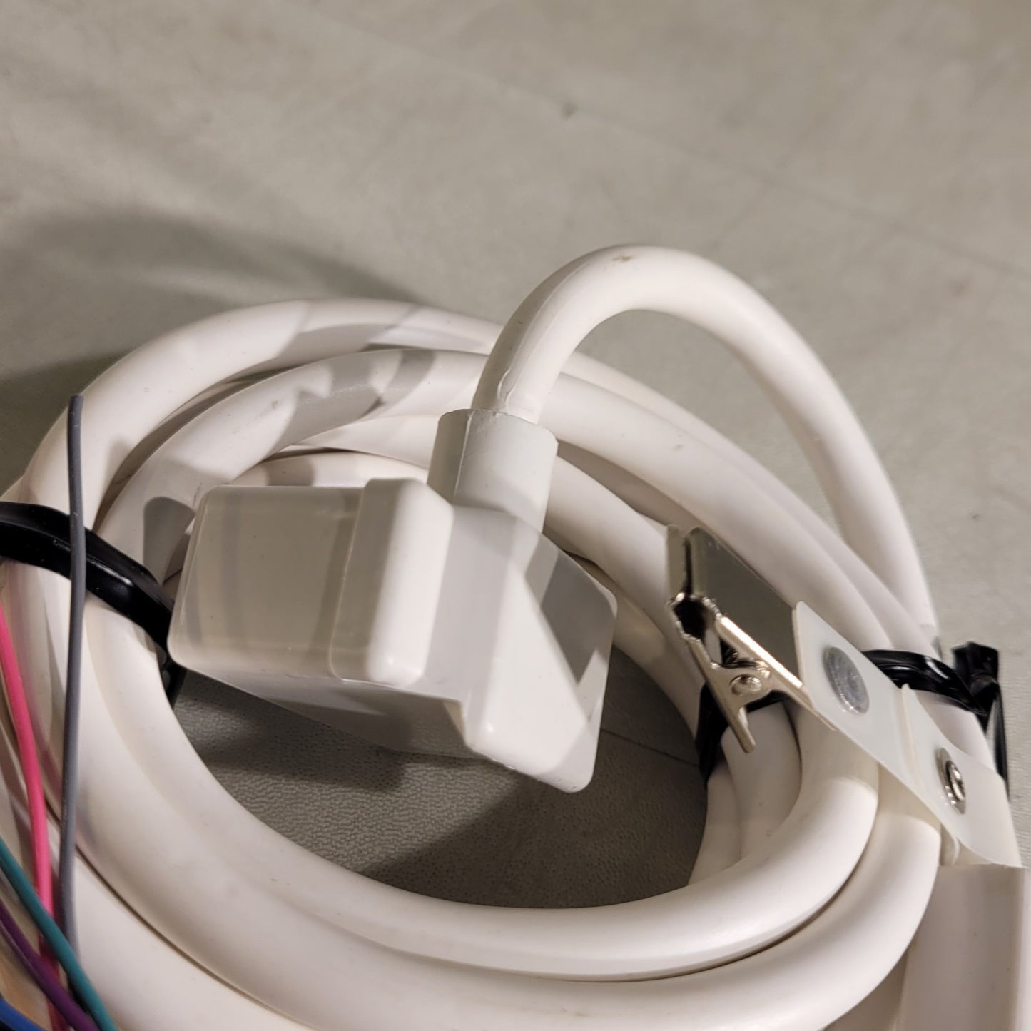 DA-15 Male Wired Cable Silicone Jacketed 11-Pin Wire for Human Use Applications