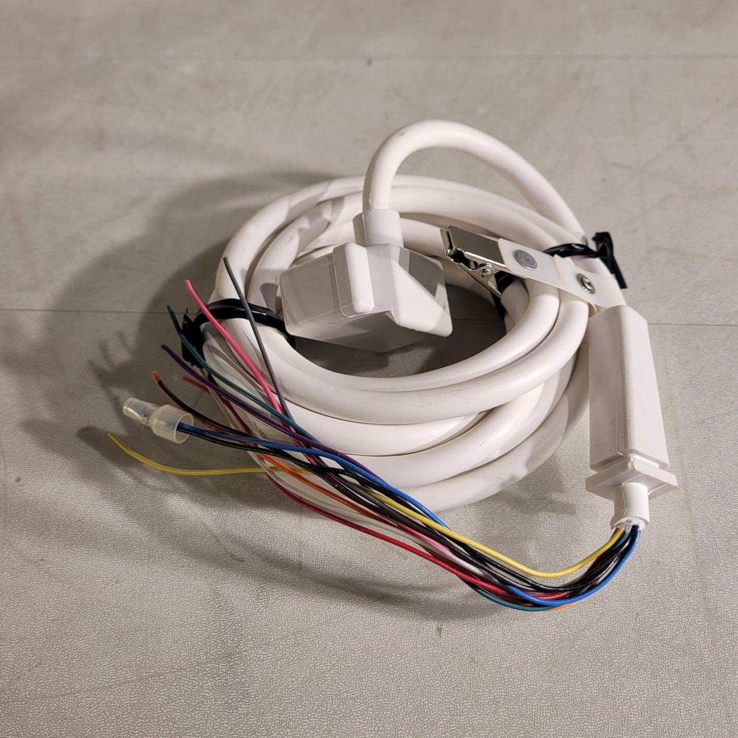 DA-15 Male Wired Cable Silicone Jacketed 11-Pin Wire for Human Use Applications