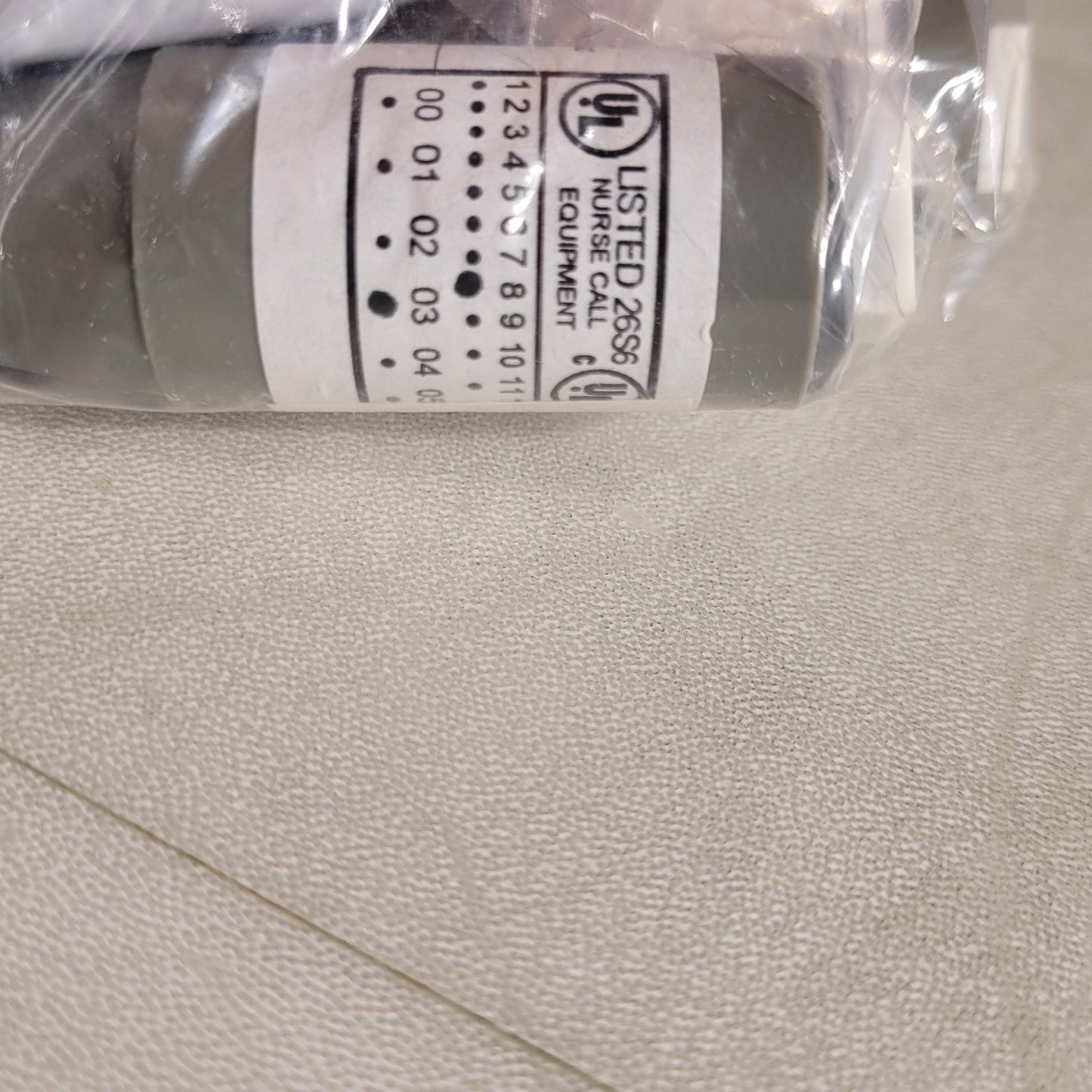 Pack Of 2 Jeron Call Cord Push Button w/ Clip 1/4" Mono Plug 10' Cable