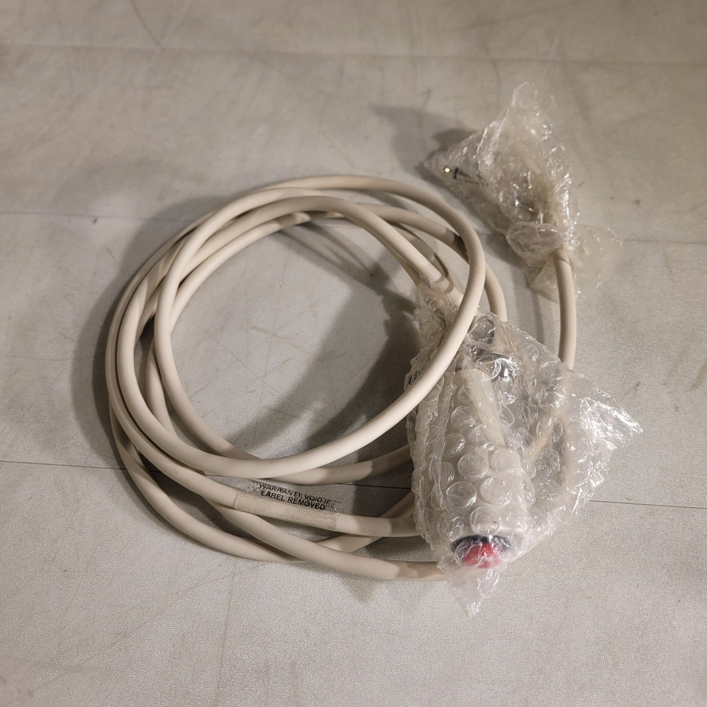 Anacom Medtek E1266-08RB 8' Single Momentary Call Cord 1/4" Connector Plug