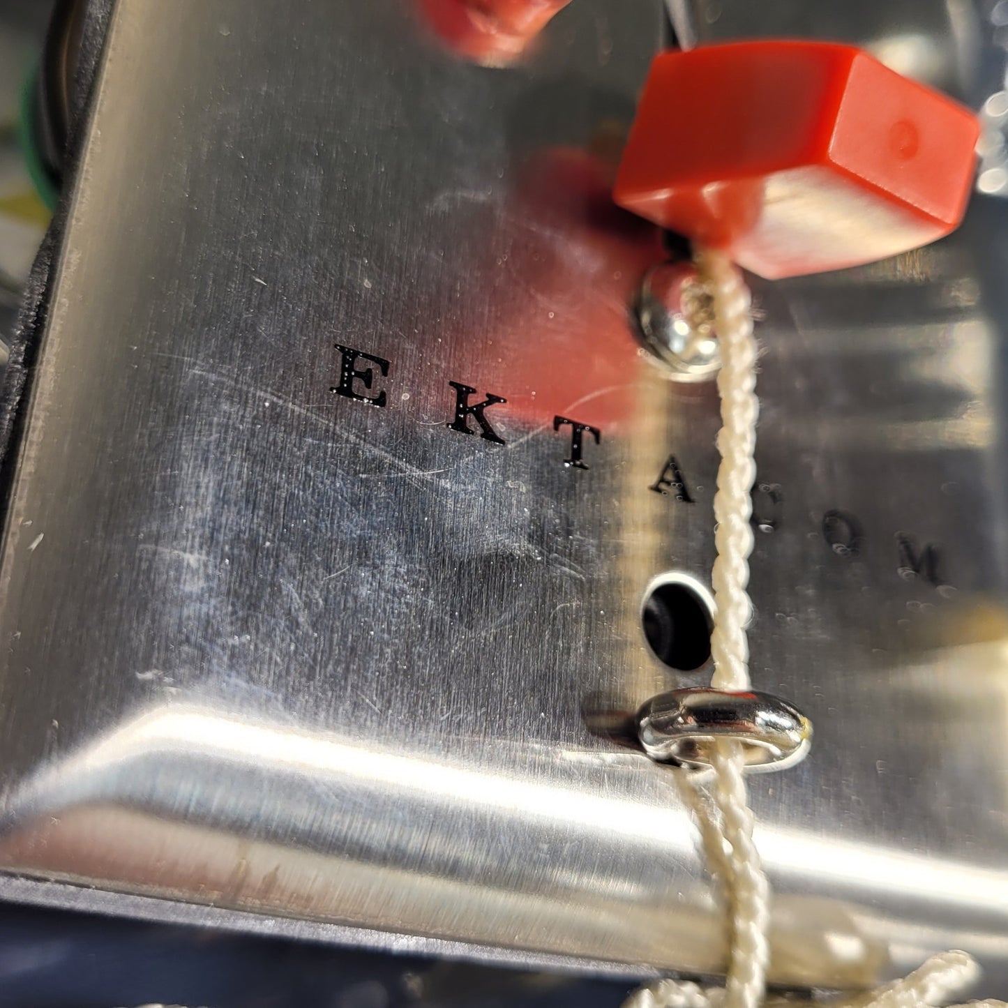 Ektacom Pull To Call Nurse Switch Stainless Steel Plate