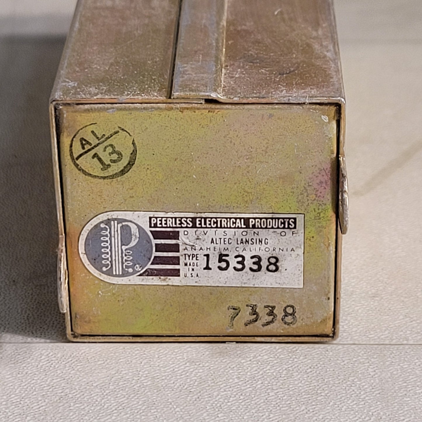 Peerless Electrical Products 15338 Audio Transformer 11-Pin Tube Socket