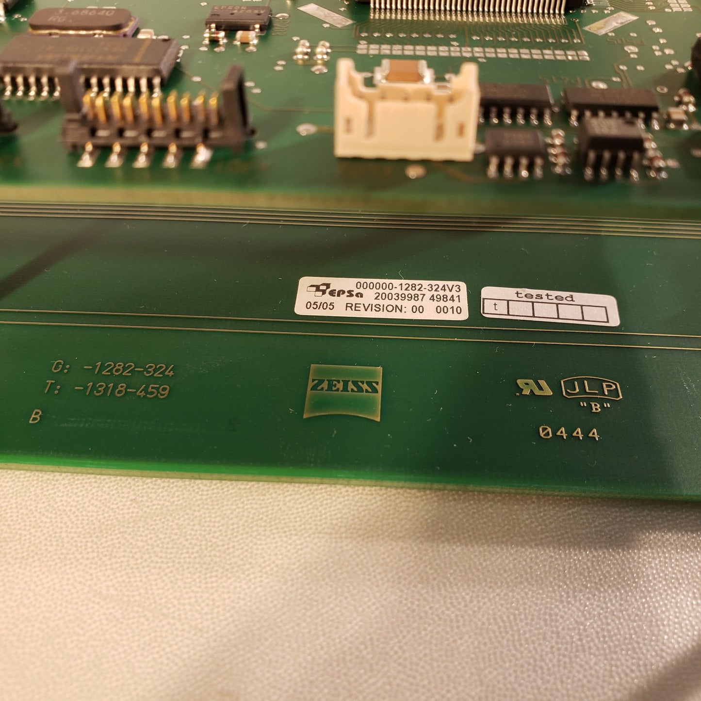 Zeiss Laser Plug-In Module Control Card Lemo EXJ.0B Connector Xilinx XC95144