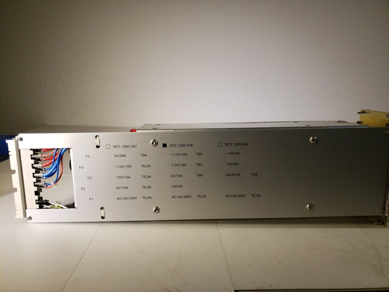 Cosel ACE300F AC3-PCDD-00 Power Supply Output 7.5V18A 5V26A 15V4A