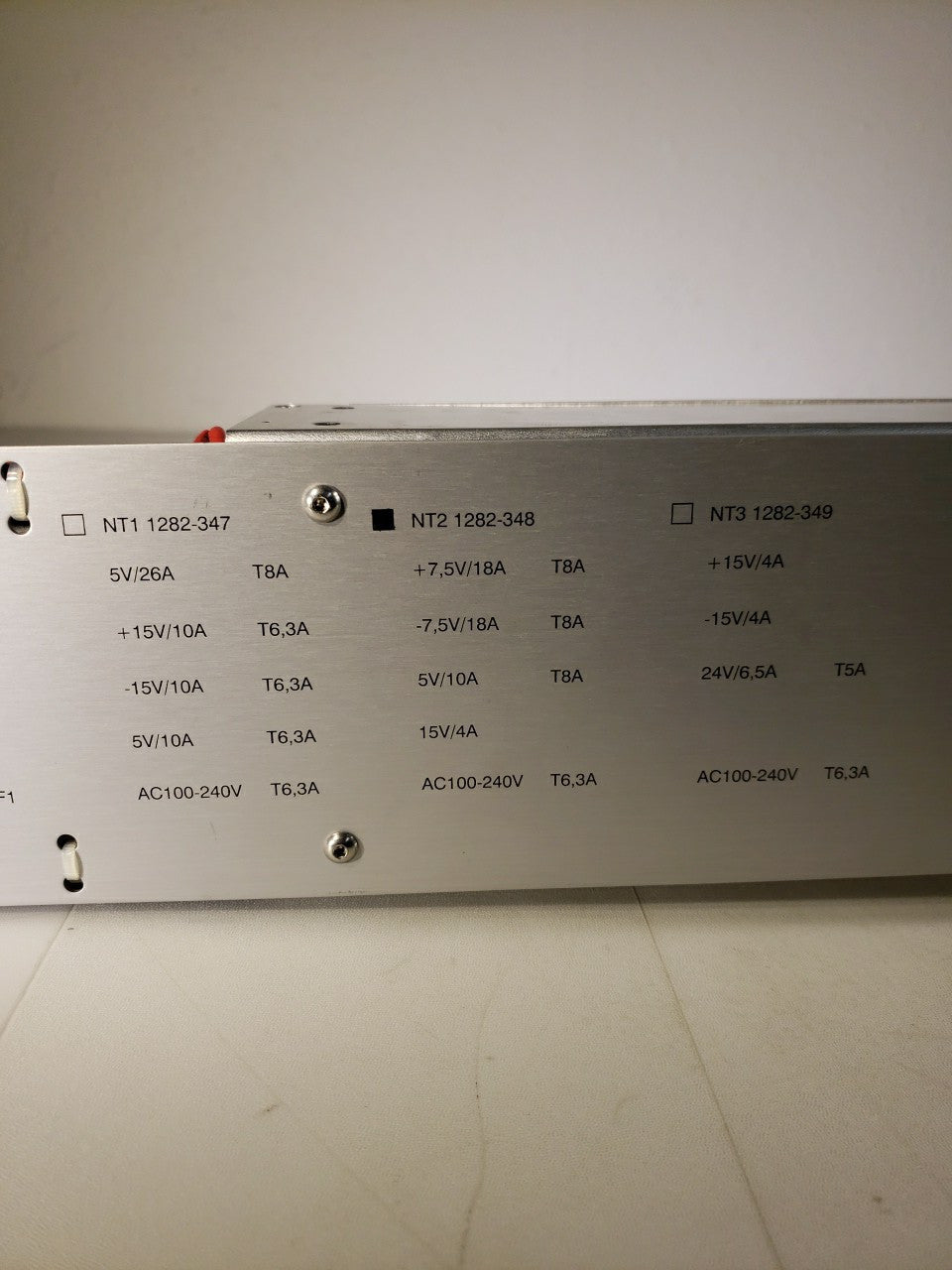 Cosel ACE300F AC3-PCDD-00 Power Supply Output 7.5V18A 5V26A 15V4A