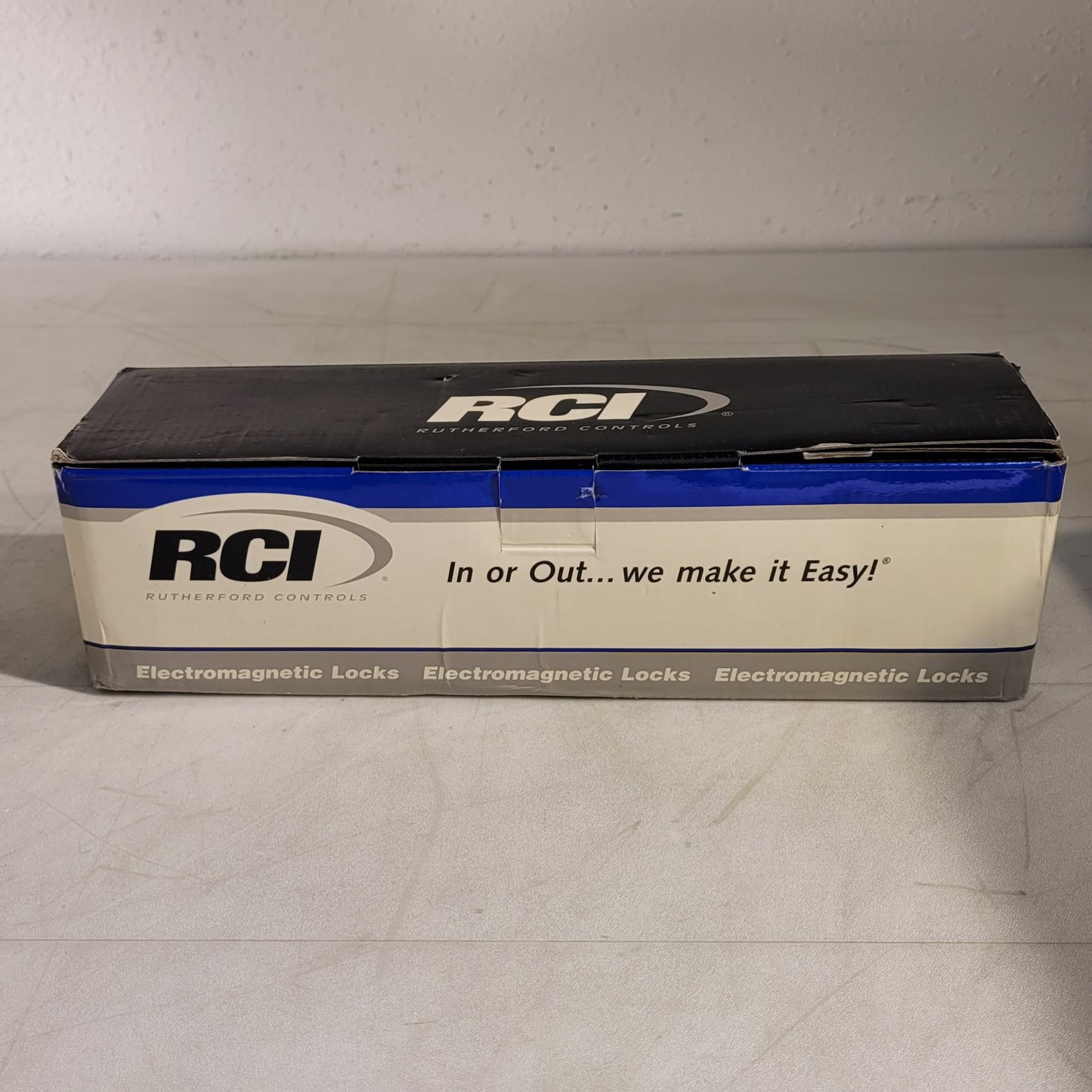 RCI 8310 X 28 MultiMag Electromagnetic Lock Single Outswing Surface Mount