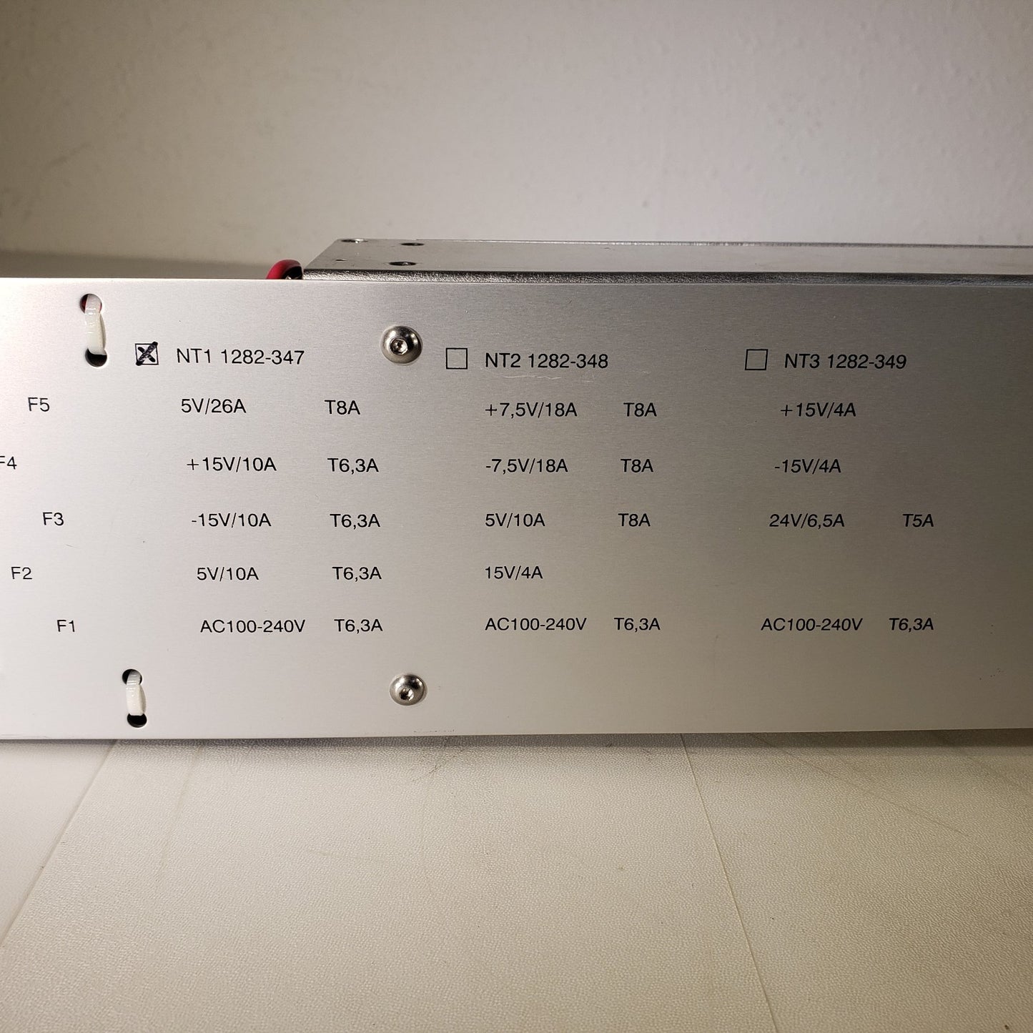 Cosel ACE300F AC3-MFFC-00 Power Supply Output 5V/26A 15v/10A -15V/10A 5V/10A