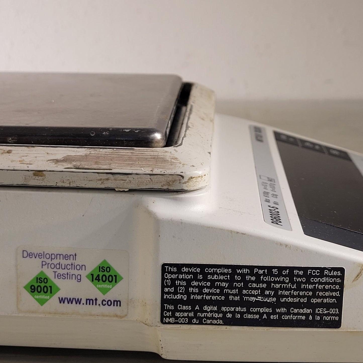 Mettler Toledo PG6002-S Balance Scale 6100g Max With Power Supply Tested Works
