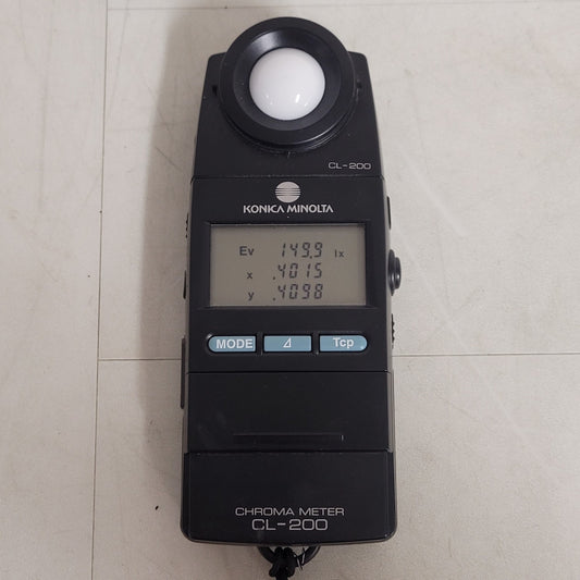 Konica Minolta CL-200 Chroma Meter illumination Color Temperature Measure Device