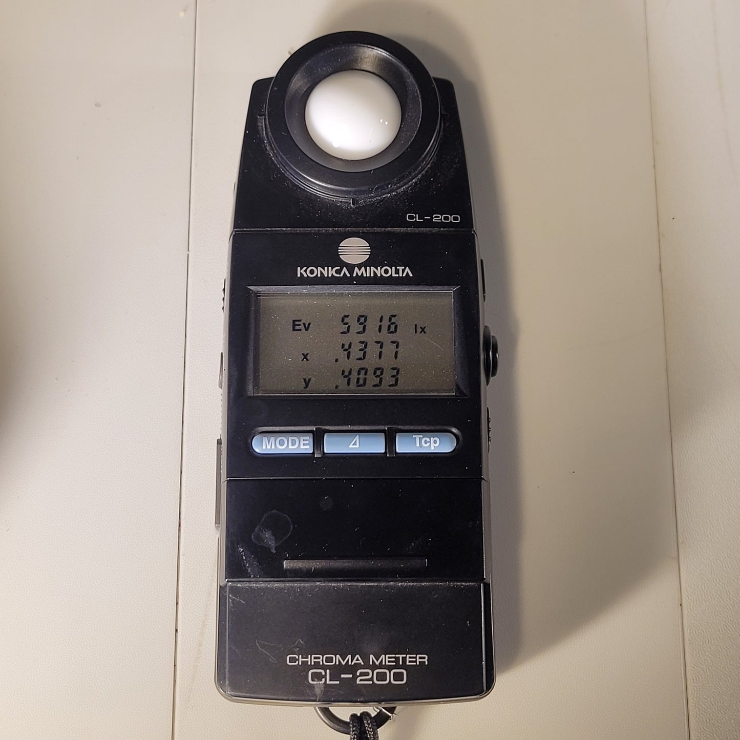 Konica Minolta CL-200 Chroma Meter illumination Color Temperature Measure Device