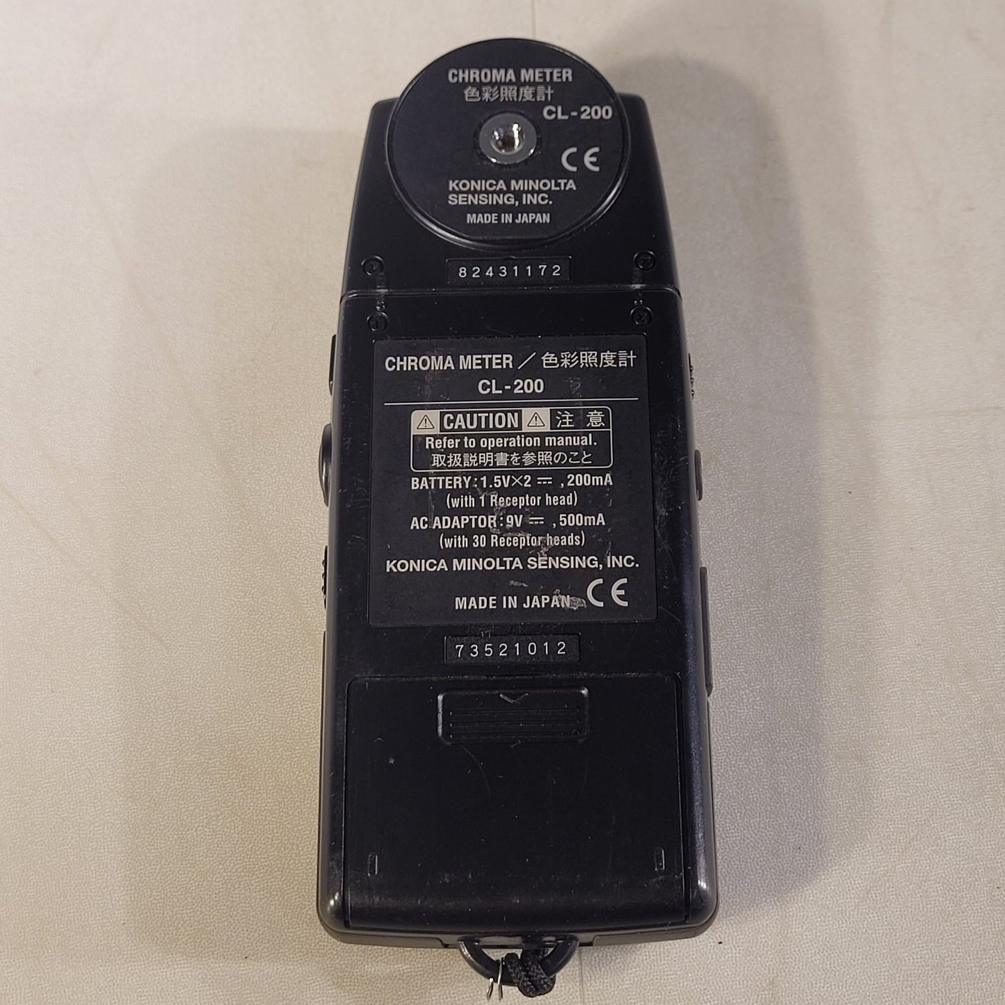 Konica Minolta CL-200 Chroma Meter illumination Color Temperature Measure Device