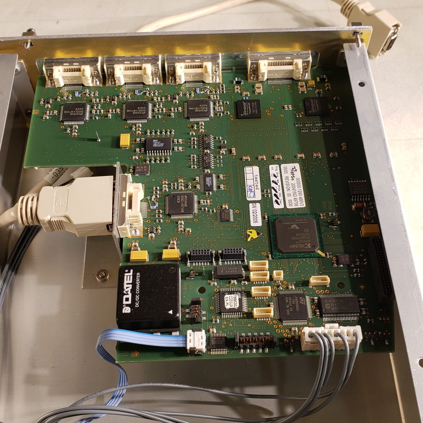 Zeiss LSM510 Laser Module Front IO Control Board Gigastar LVDS XILINX XC2V500