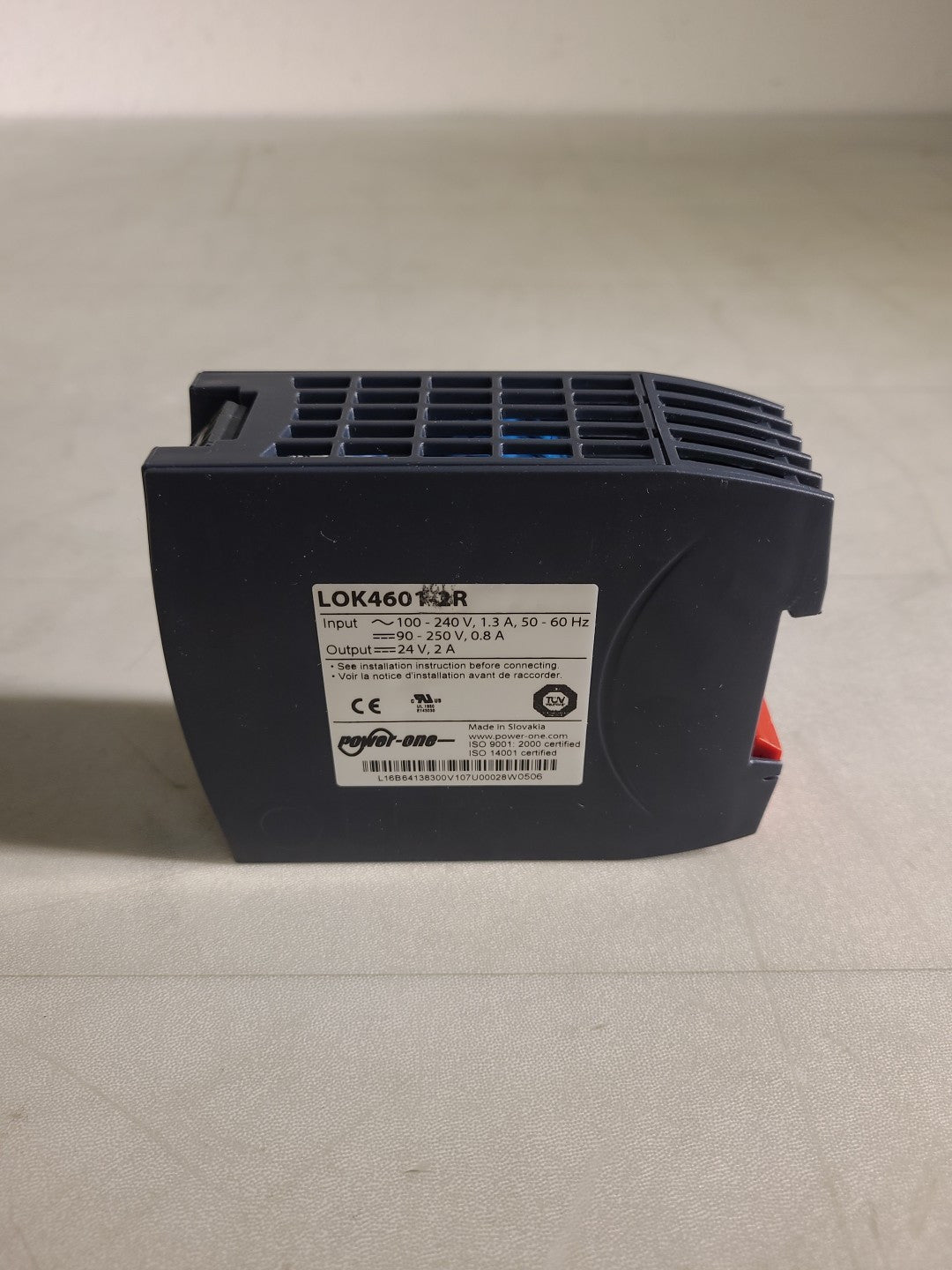 Power One LOK4601-2R Power Converter Input 100-240V 1.3A Output 24V 2A
