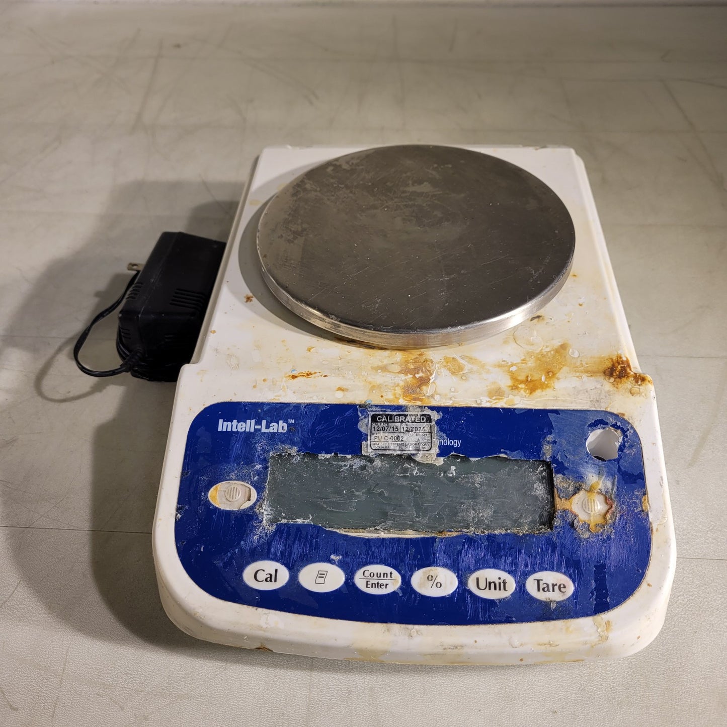 Intelligent Intell-Lab PBX-3200 Balance Scale 3200g 0.01g Max -Missing One Foot