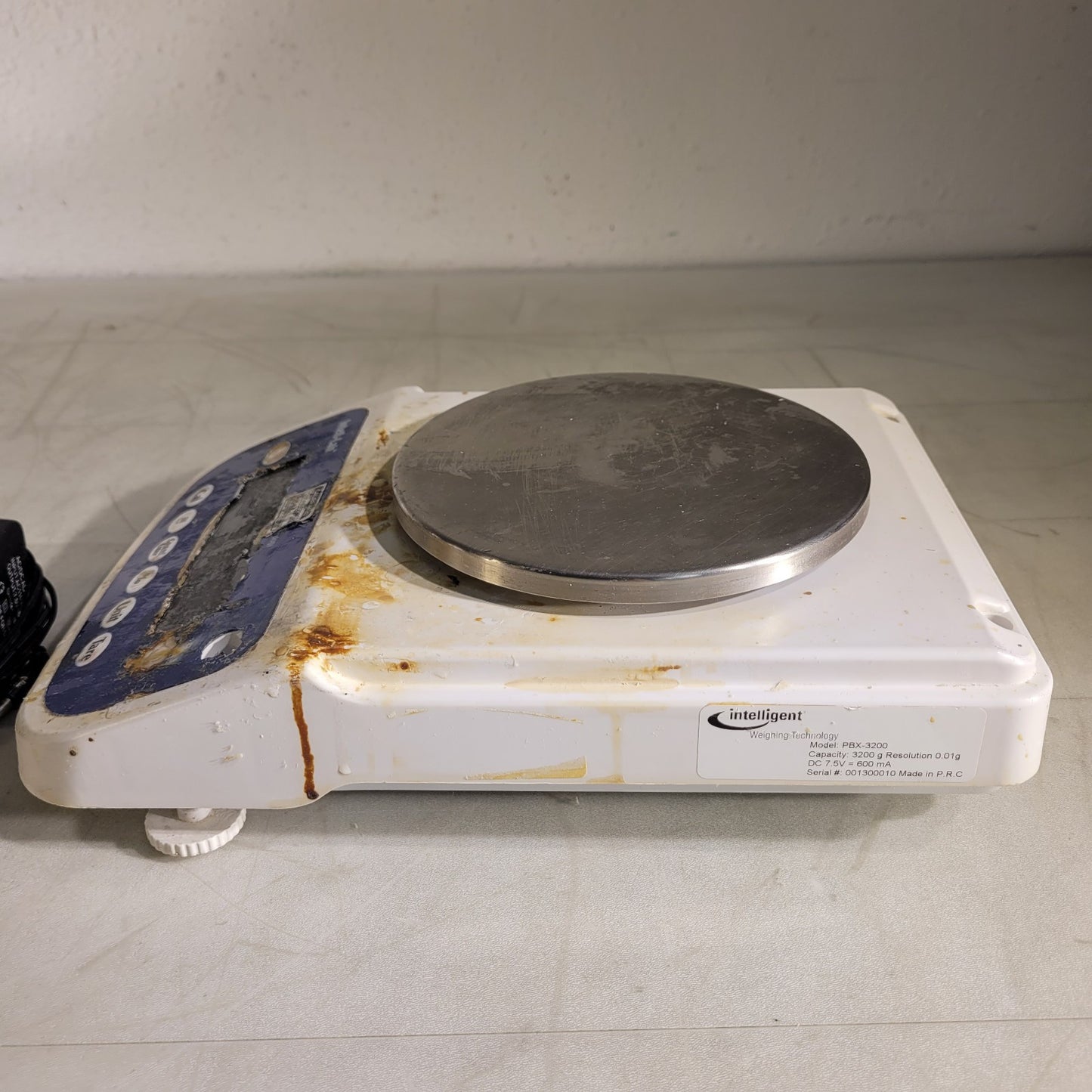 Intelligent Intell-Lab PBX-3200 Balance Scale 3200g 0.01g Max -Missing One Foot