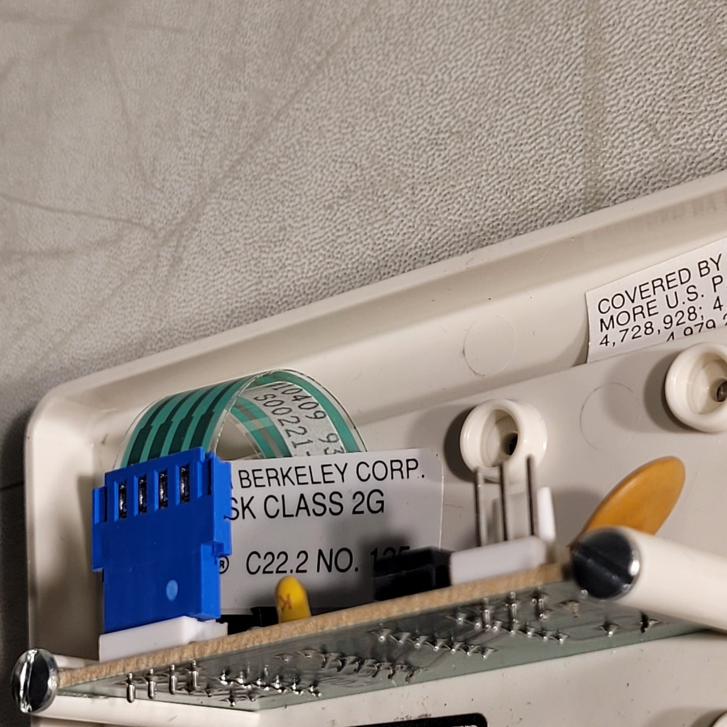 Fisher Berkeley HCB-21 Hospital Blue Code Press Signaling Button B09016-03 Rev D