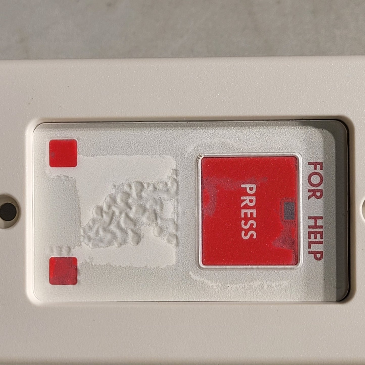 Fisher Berkeley HTS-21 Hospital Red Code Press Signaling Button B09017-03 Rev E