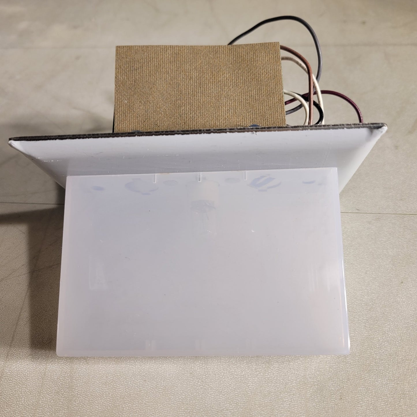 Fisher Berkeley HZO-10 Call Light B02766-11 Rev D Stainless Steel Plate