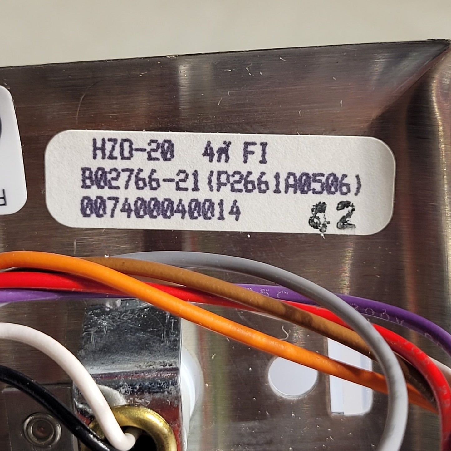 Fisher Berkeley HZO-20 2 Light Call Light B02766-21 Red and White Light