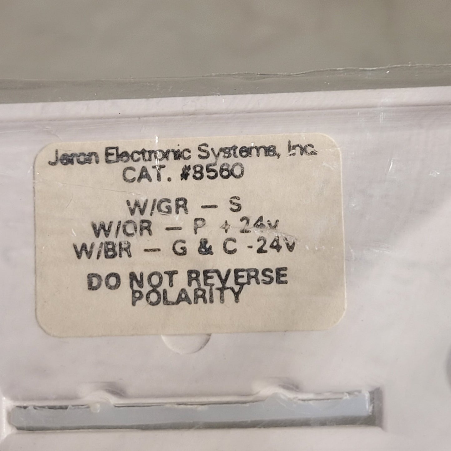 Jeron 8560 Dome Call Light W/GR-S W/OR-P+24V W/GR