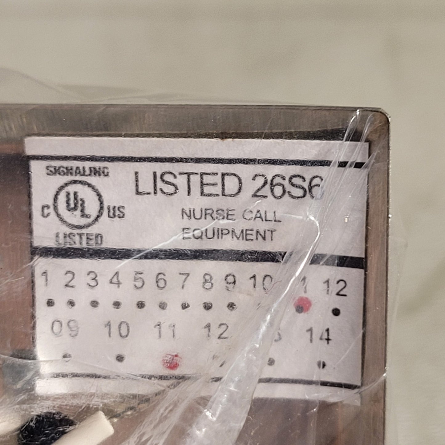 Jeron 8801 Dome Call Light Red Light Single Bulb Illuminator