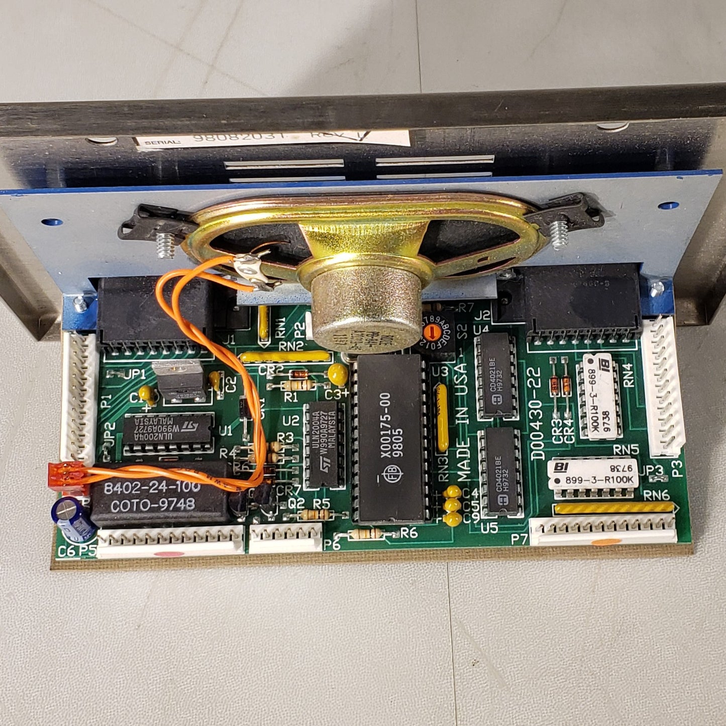 Ektacom HPCB-20-COSC Patient Bedside Station HB Series Stainless Steel B09022-02