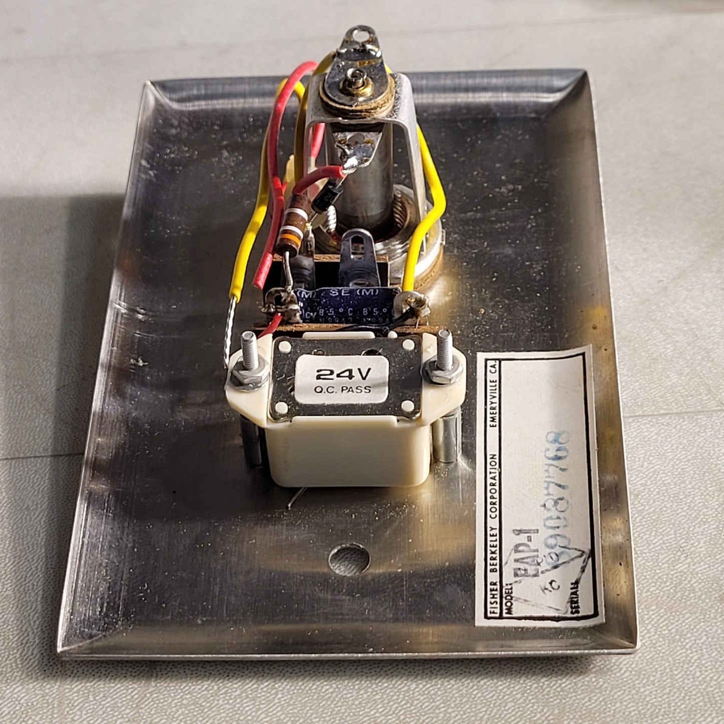 Ektacom EAP-1 Emergency Signal with Speaker Fisher Berkeley