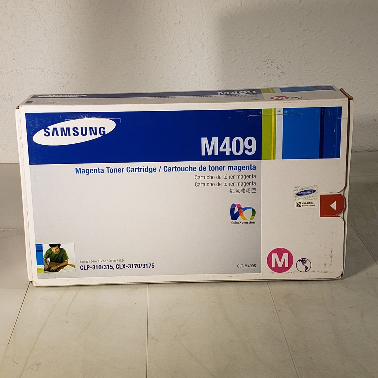 Samsung CLT-M409S Magenta Toner Cartridge CLP-310/315 CLX-3170/3175 M409
