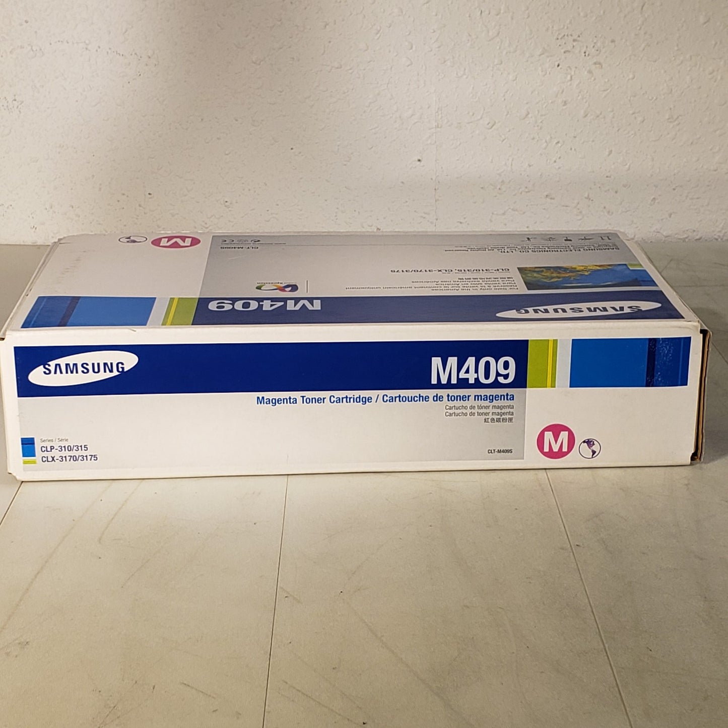 Samsung CLT-M409S Magenta Toner Cartridge CLP-310/315 CLX-3170/3175 M409